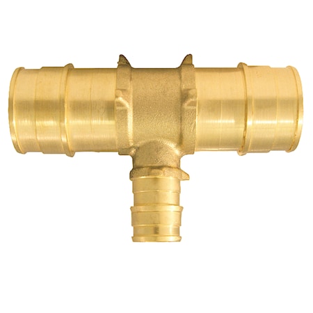 Apollo Apollo Expansion PEX / Pex A 1/2 in. Expansion PEX in to X 1 in. D PEX Brass Tee EPXT1112